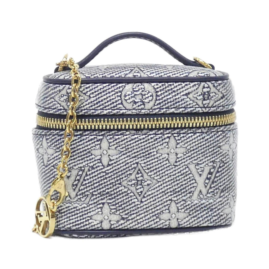 Louis Vuitton Monogram Blue Cotton Shoulder Bag