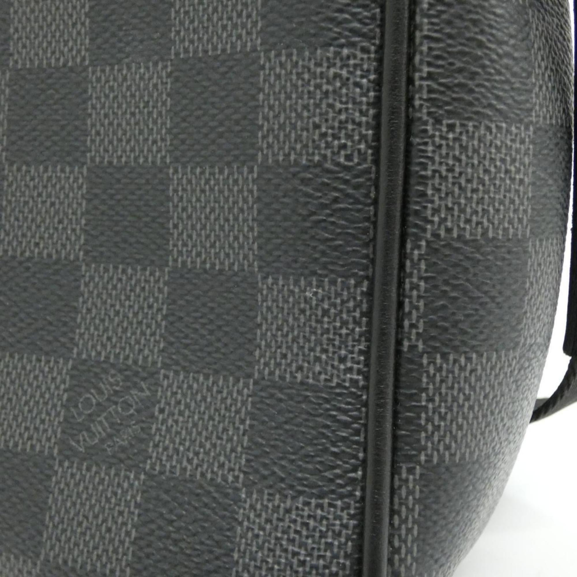 Louis Vuitton Graphite Coated Canvas Shoulder Bag