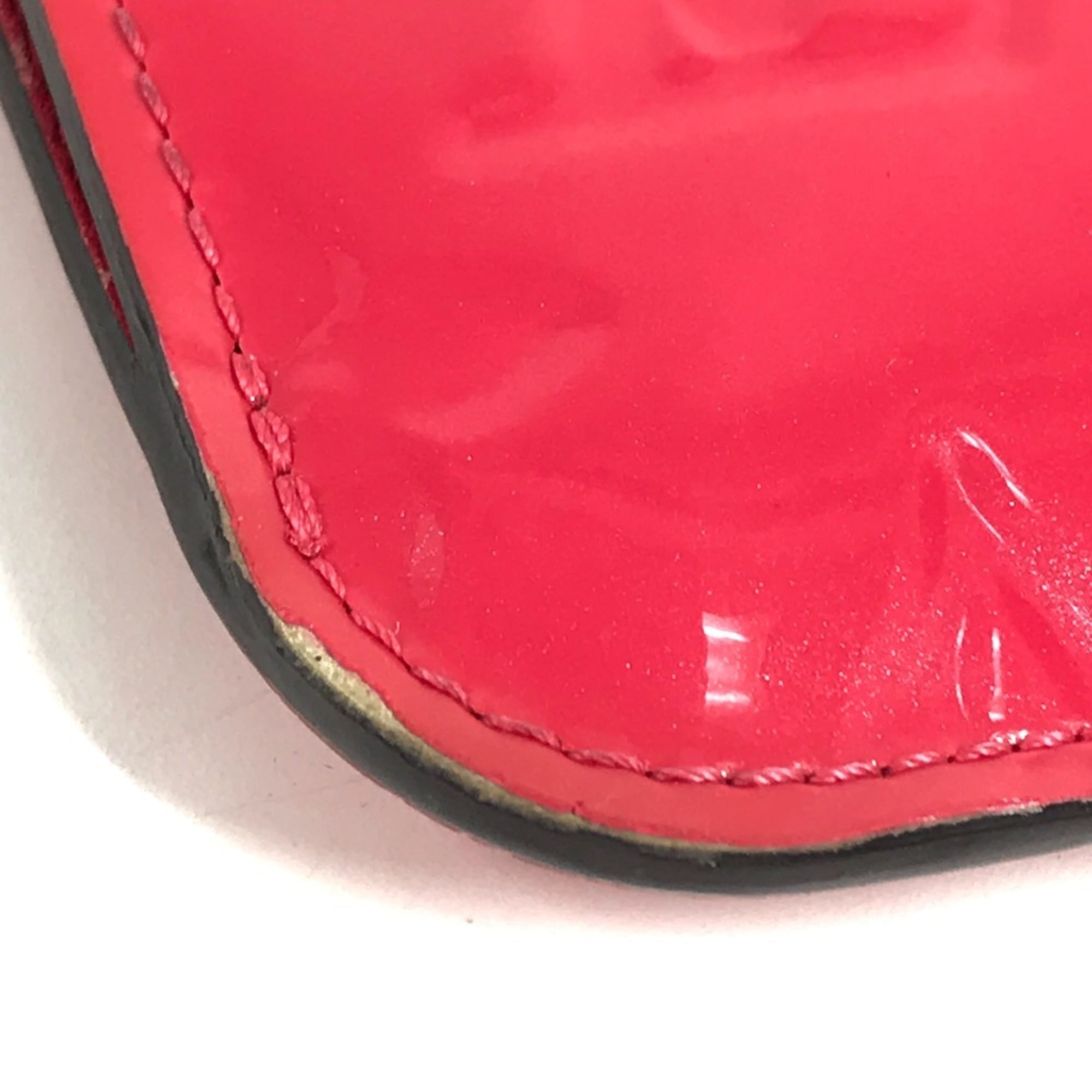 Louis Vuitton Monogram Vernis Pink Monogram Vernis Coin Purse/Coin Case
