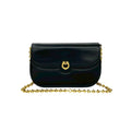 Gucci Black Leather Pochette Shoulder Bag (Pre-Owned)