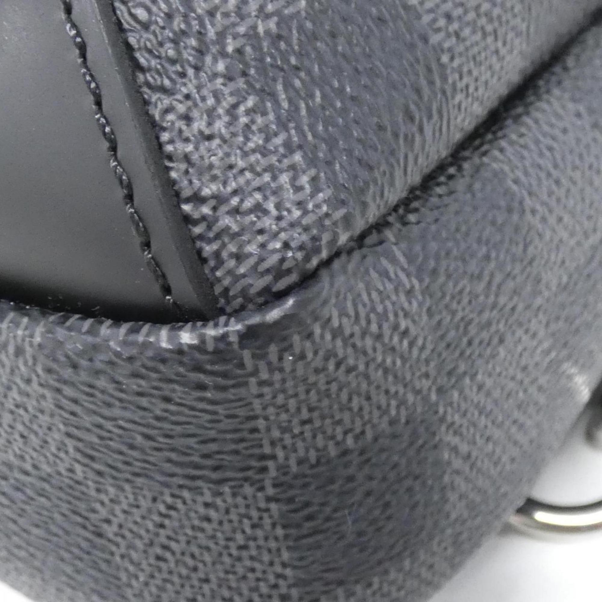 Louis Vuitton Graphite Coated Canvas Shoulder Bag
