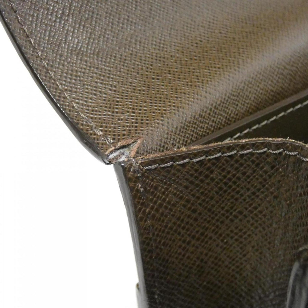 Louis Vuitton Brown Grizzly Leather Handbag