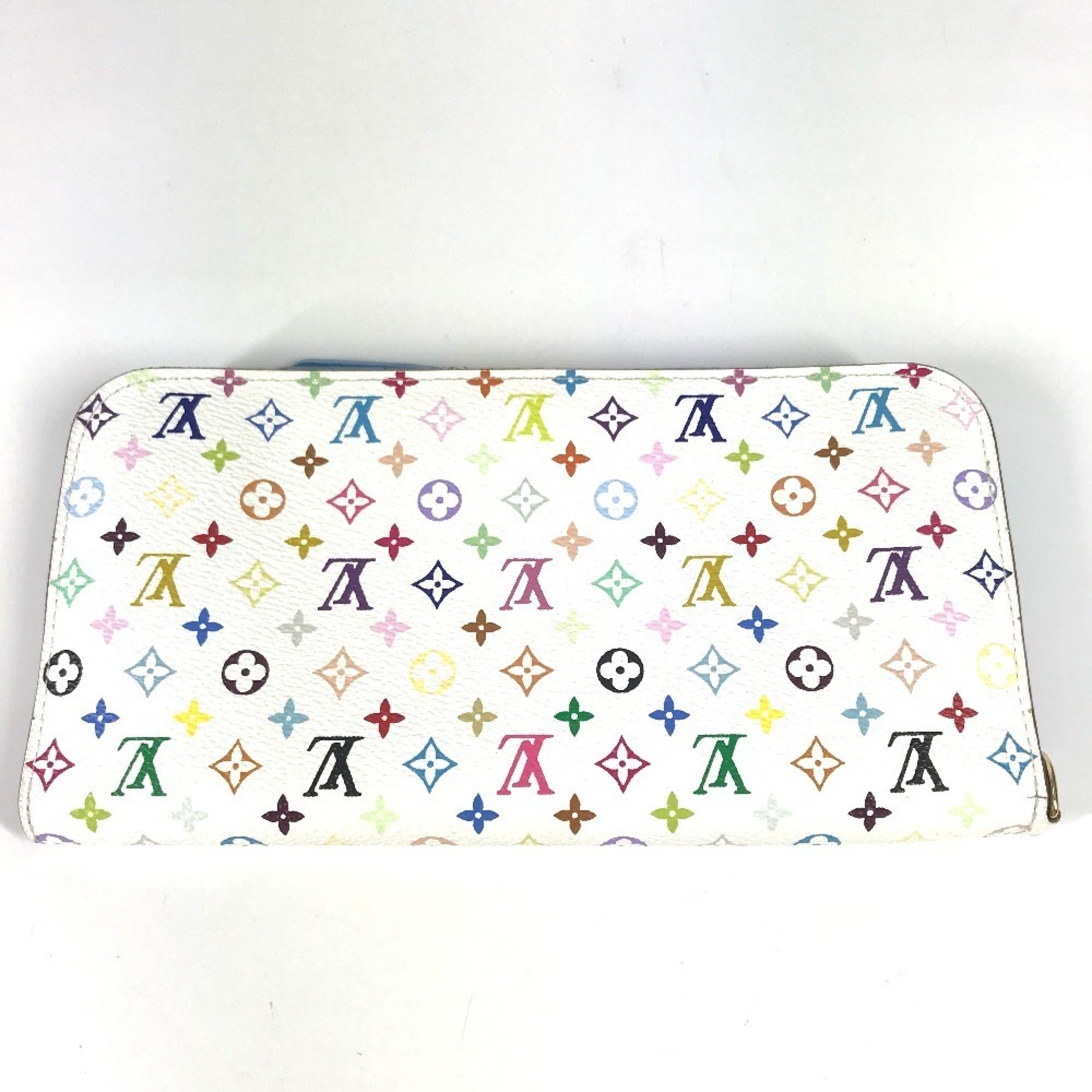 Louis Vuitton Monogram Multicolore Blue Monogram Multi-Color Raisin Monogram Multicolore Long Wallet