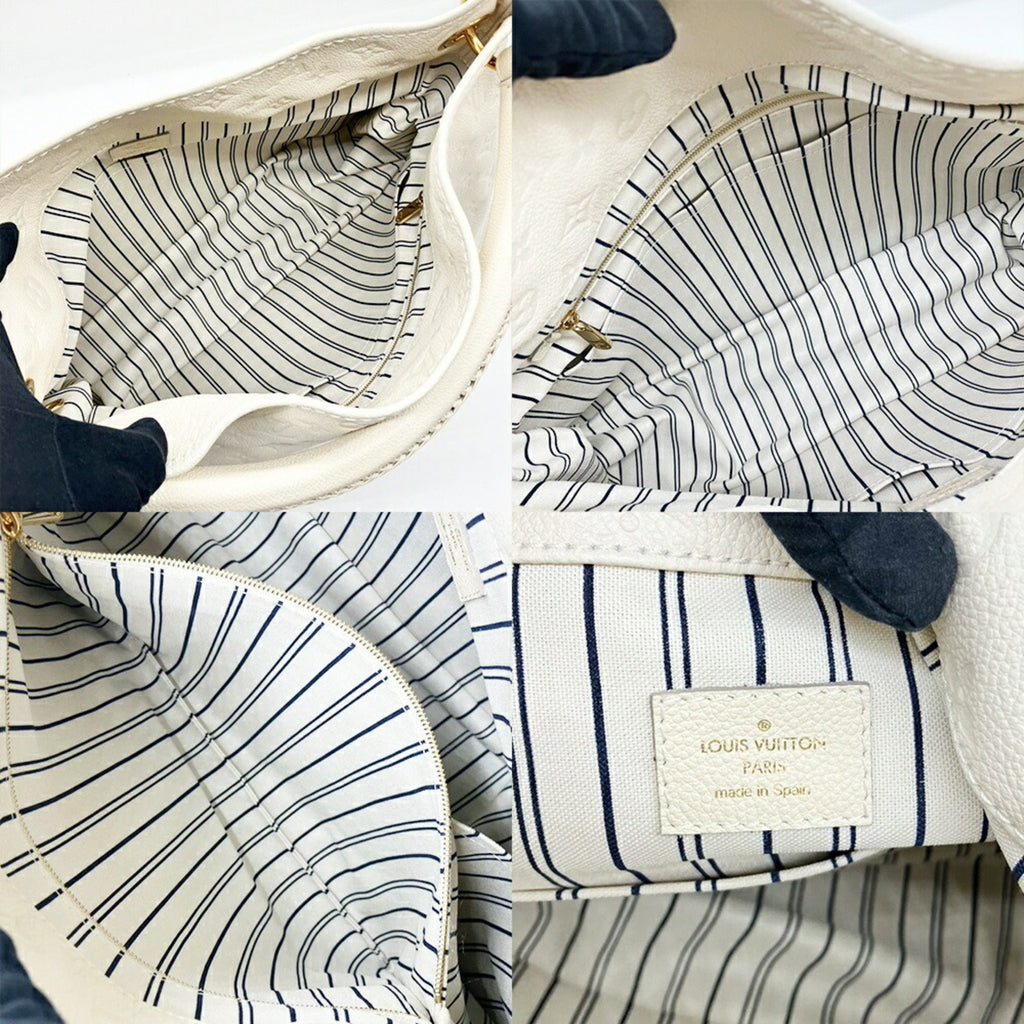 Louis Vuitton Monogram Empreinte Ivory Neige Monogram Empreinte Handbag