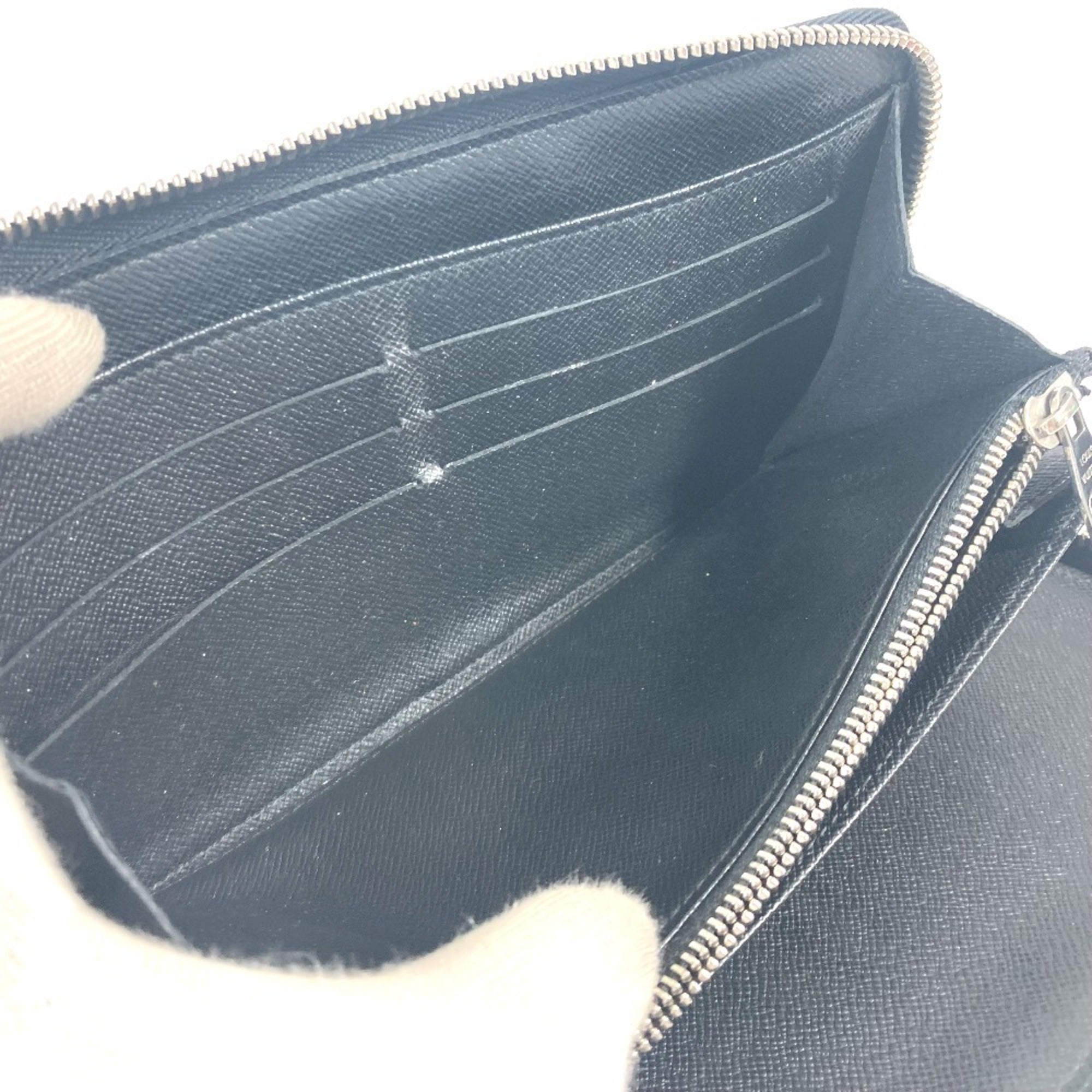 Louis Vuitton Damier Graphite Black Damier Graphite Long Wallet