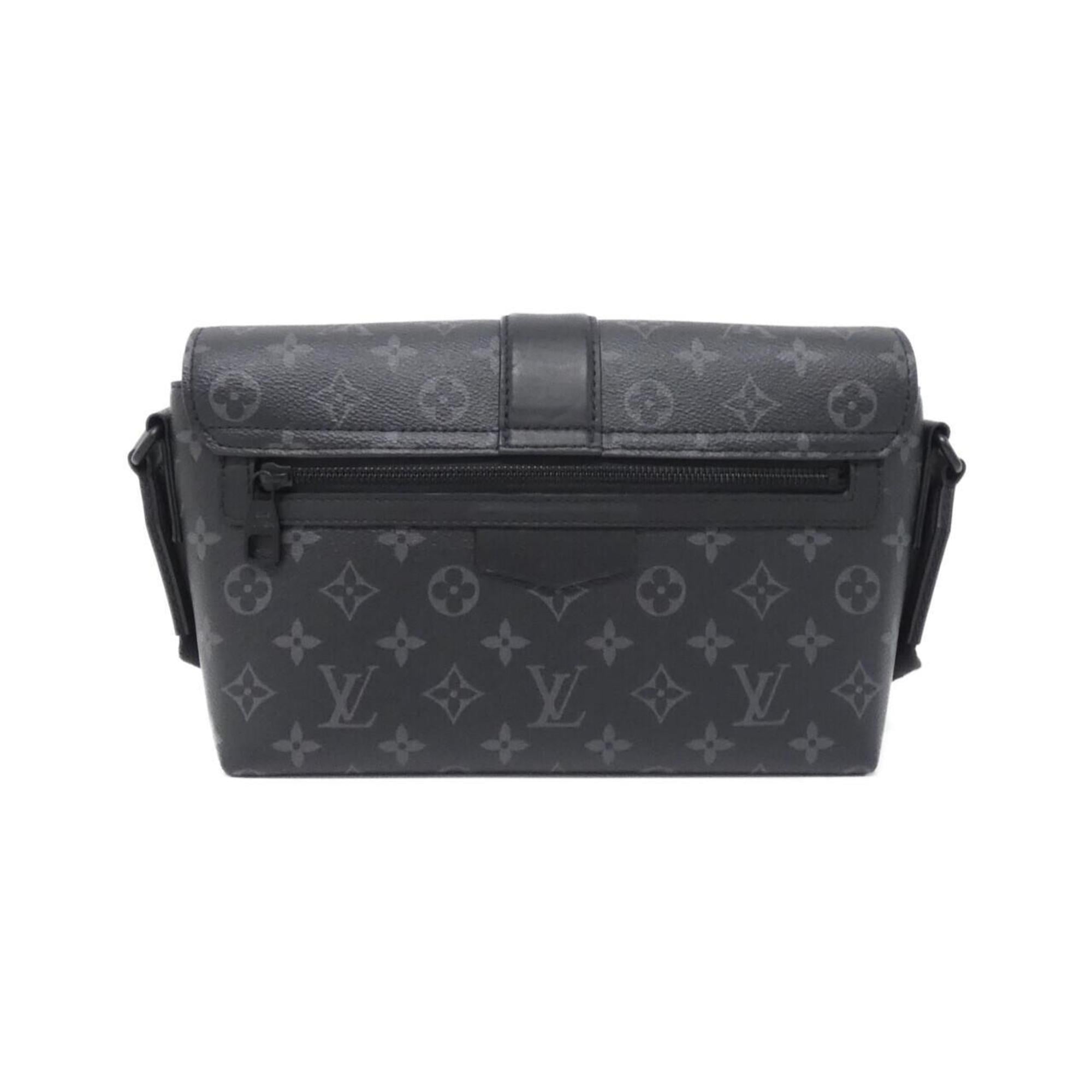 Louis Vuitton Black Monogram Eclipse Monogram Eclipse Coated Canvas Shoulder Bag