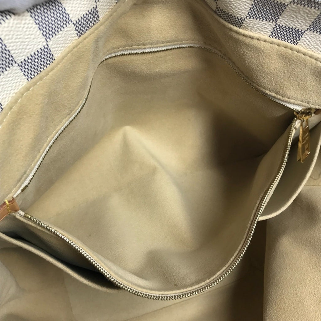 Louis Vuitton Damier Azur White Damier Azur Shoulder Bag Tote Bag