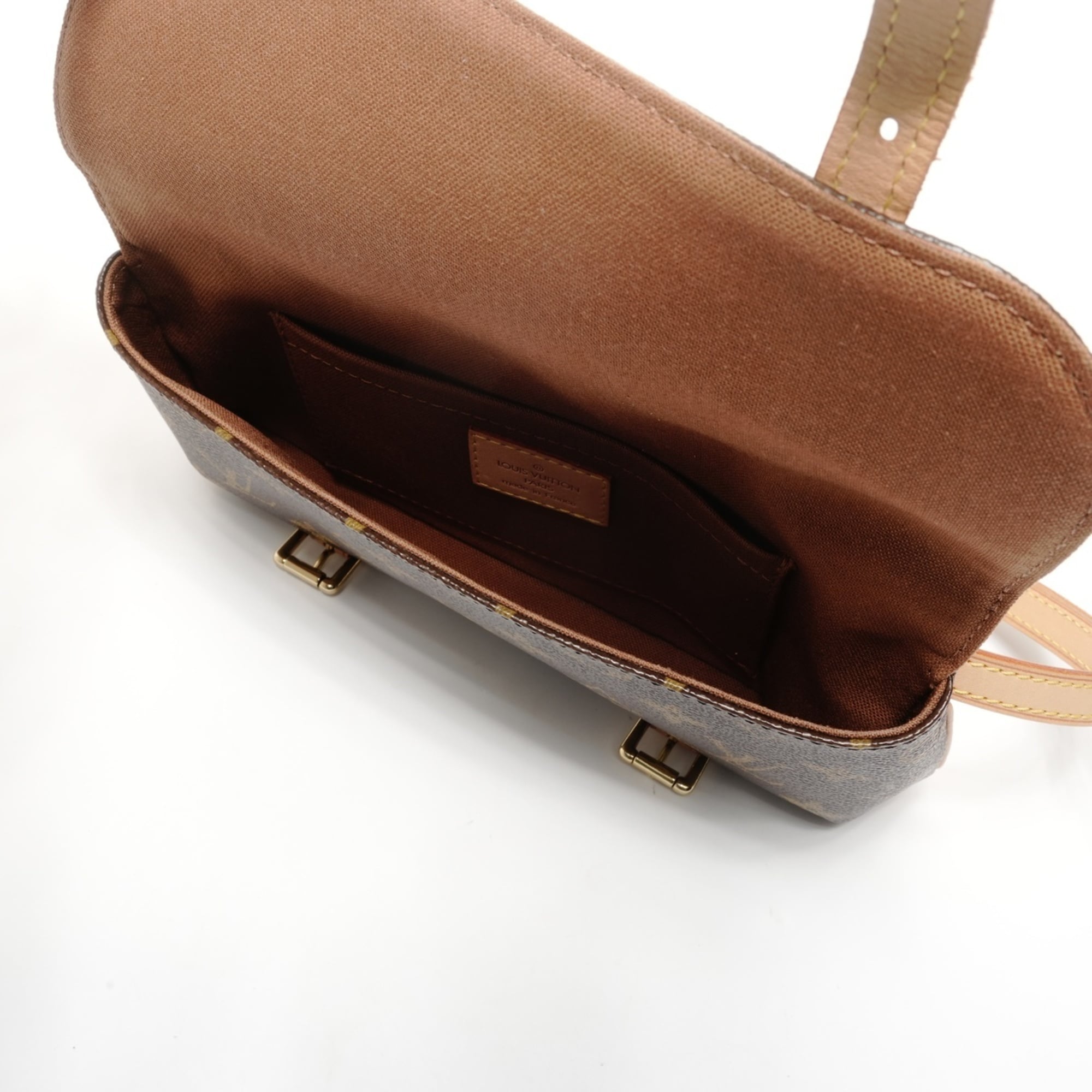 Louis Vuitton Monogram Brown Monogram Pochette Shoulder Bag