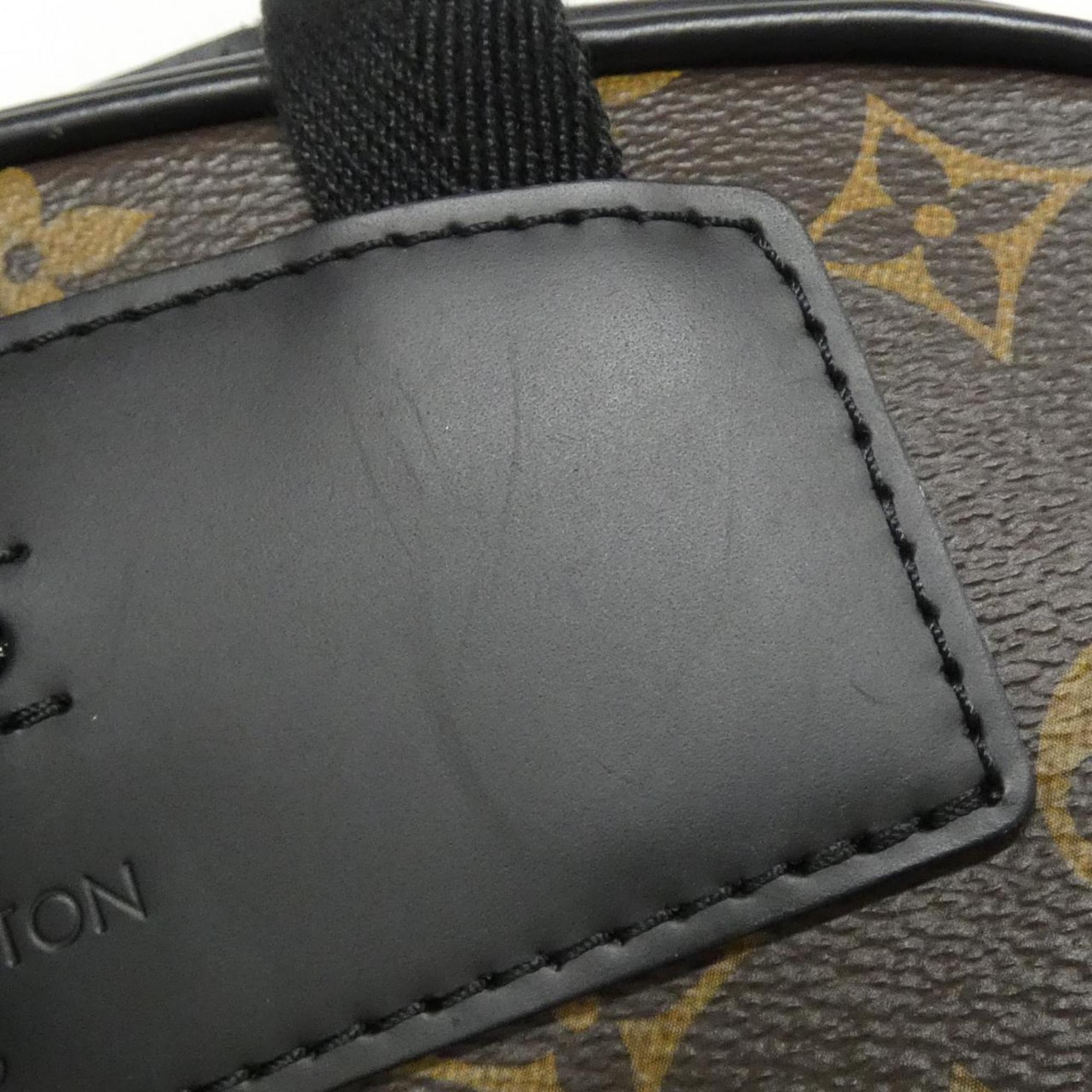 Louis Vuitton Brown Monogram Macassar Coated Canvas Backpack