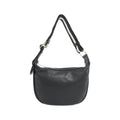 Gucci Black White Leather Shoulder Bag (Pre-Owned)