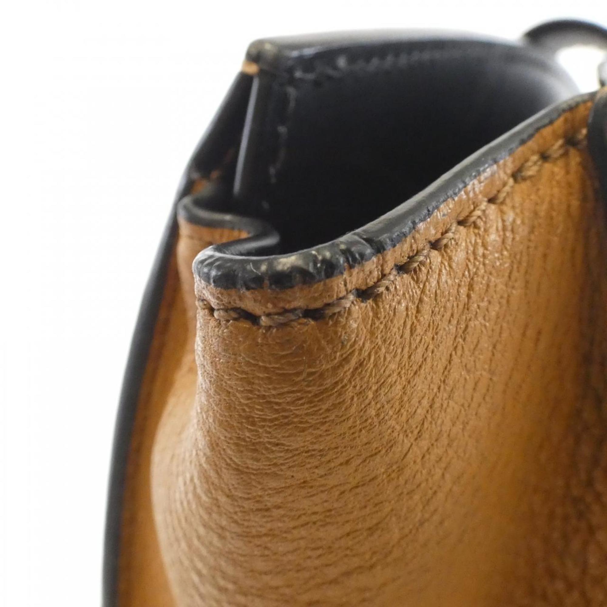 Louis Vuitton Camel Leather Handbag