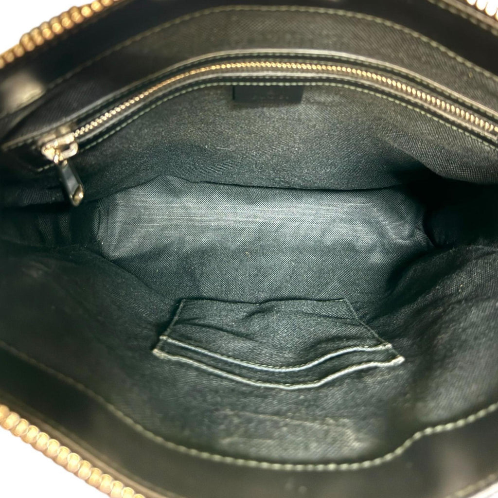 Gucci Black Gg Supreme Shoulder Bag (Pre-Owned)
