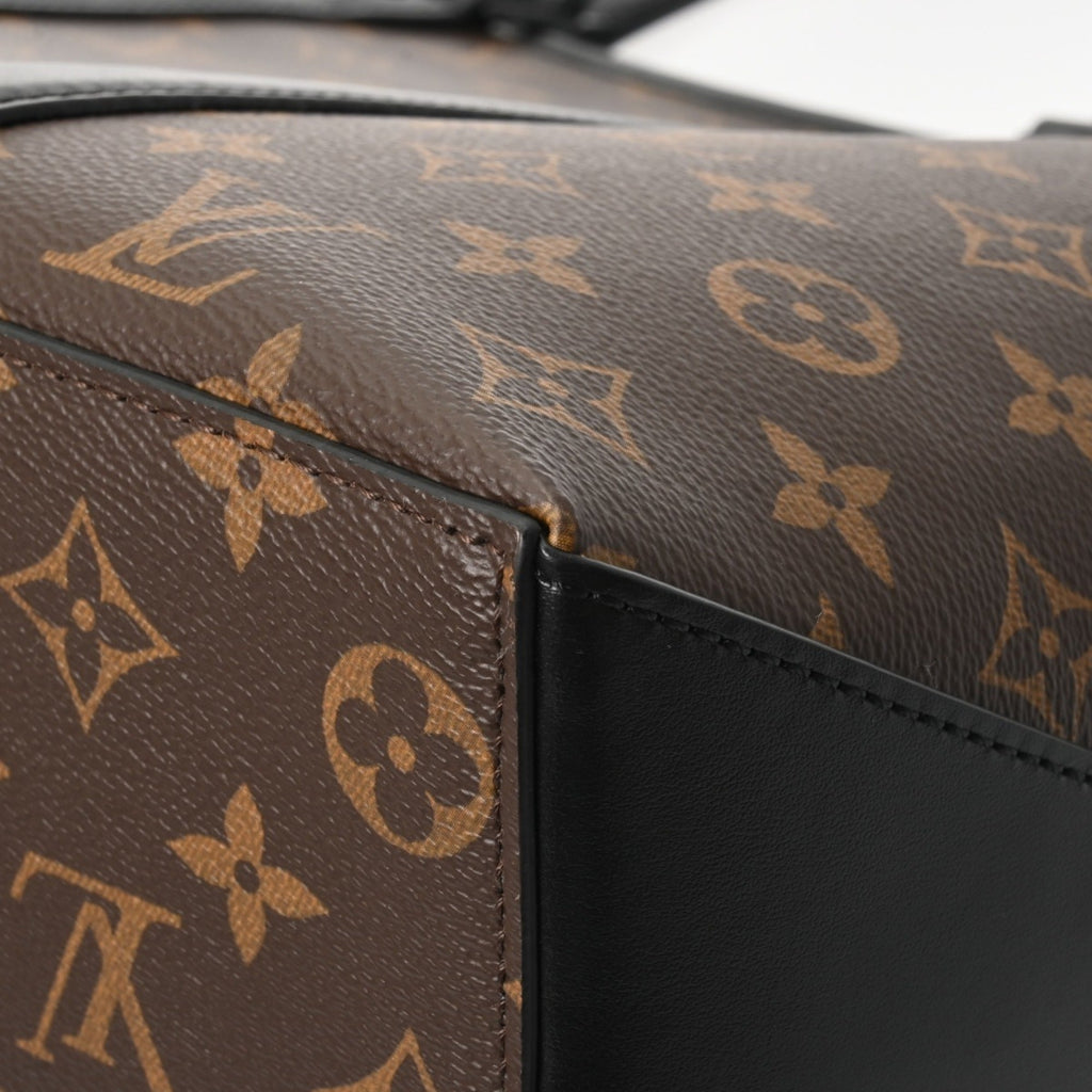 Louis Vuitton Monogram Macassar Brown Monogram Macassar Noir Tote Bag