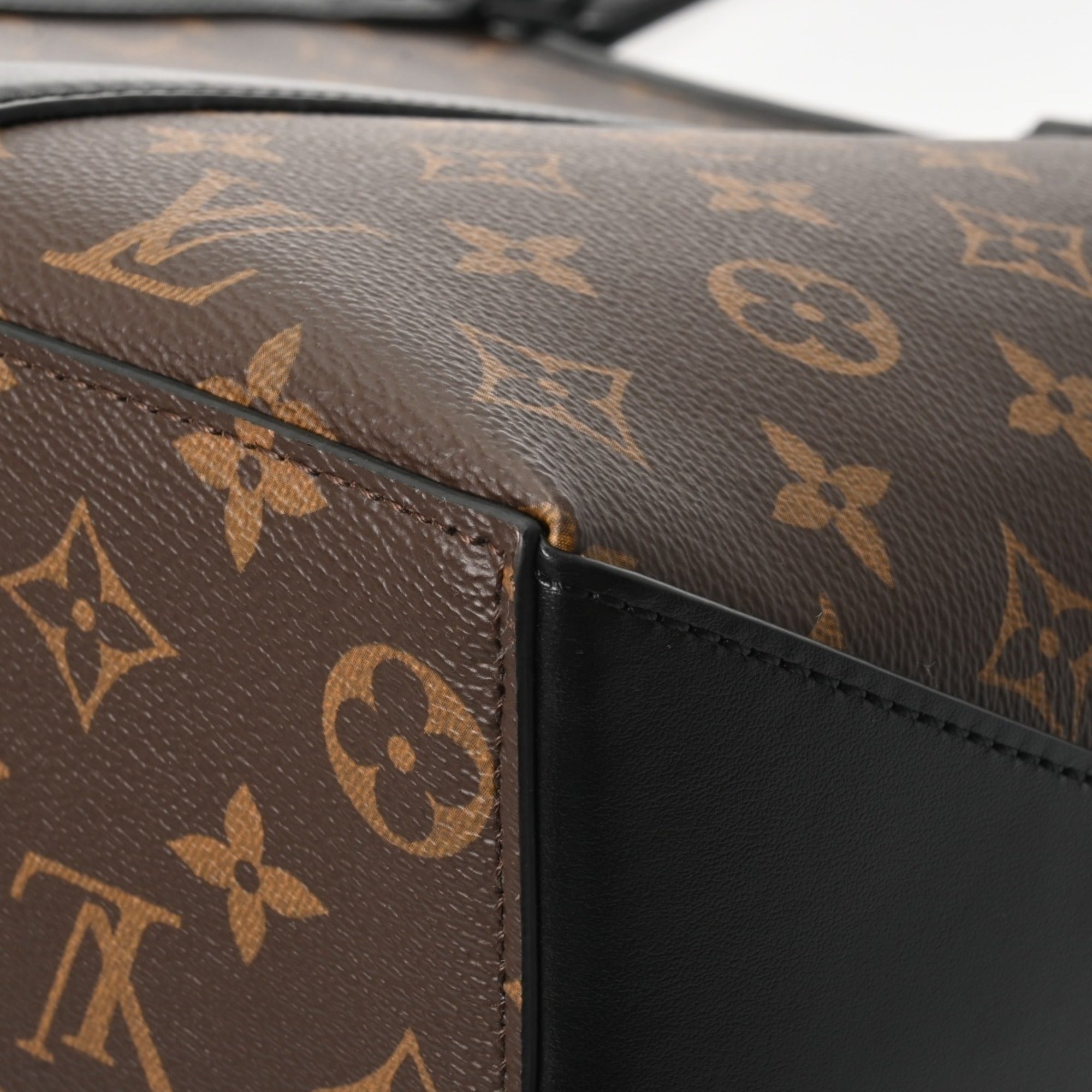 Louis Vuitton Monogram Macassar Brown Monogram Macassar Noir Tote Bag