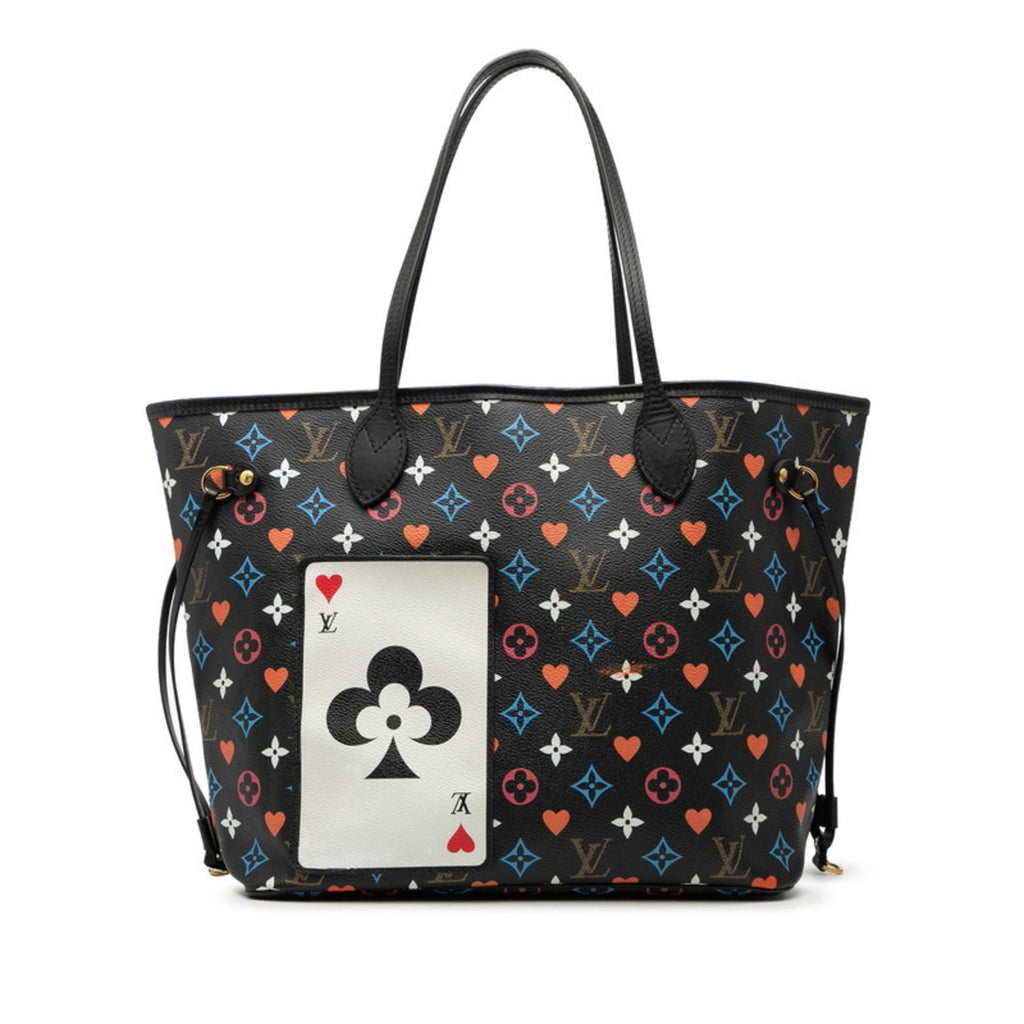 Louis Vuitton Black Multi-Color Pvc Leather Pouch Shoulder Bag Tote Bag