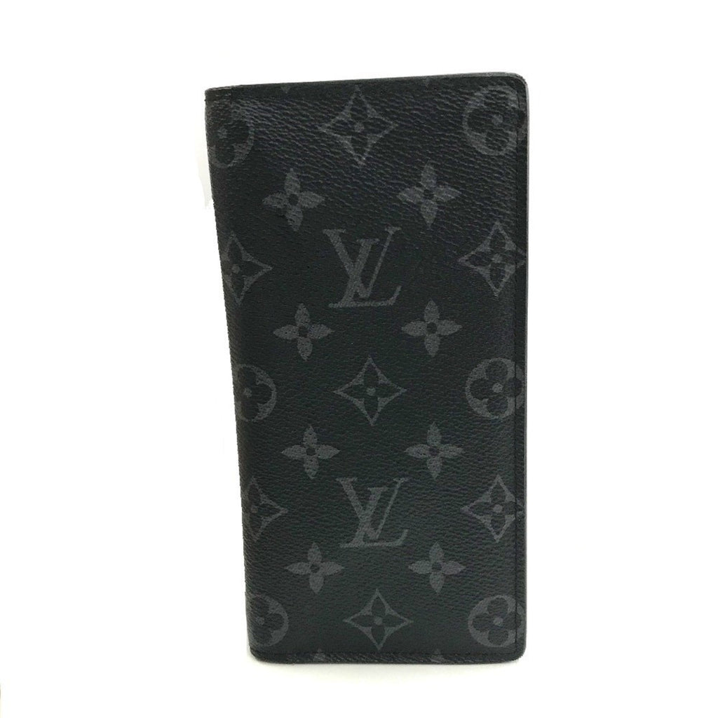 Louis Vuitton Monogram Eclipse Black Monogram Eclipse Long Wallet