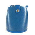 Louis Vuitton Blue Toledo Blue Epi Leather Shoulder Bag