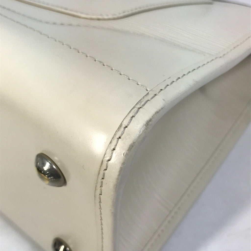 Louis Vuitton Epi Galle Lv Off White White Epi Leather Shoulder Bag Tote Bag