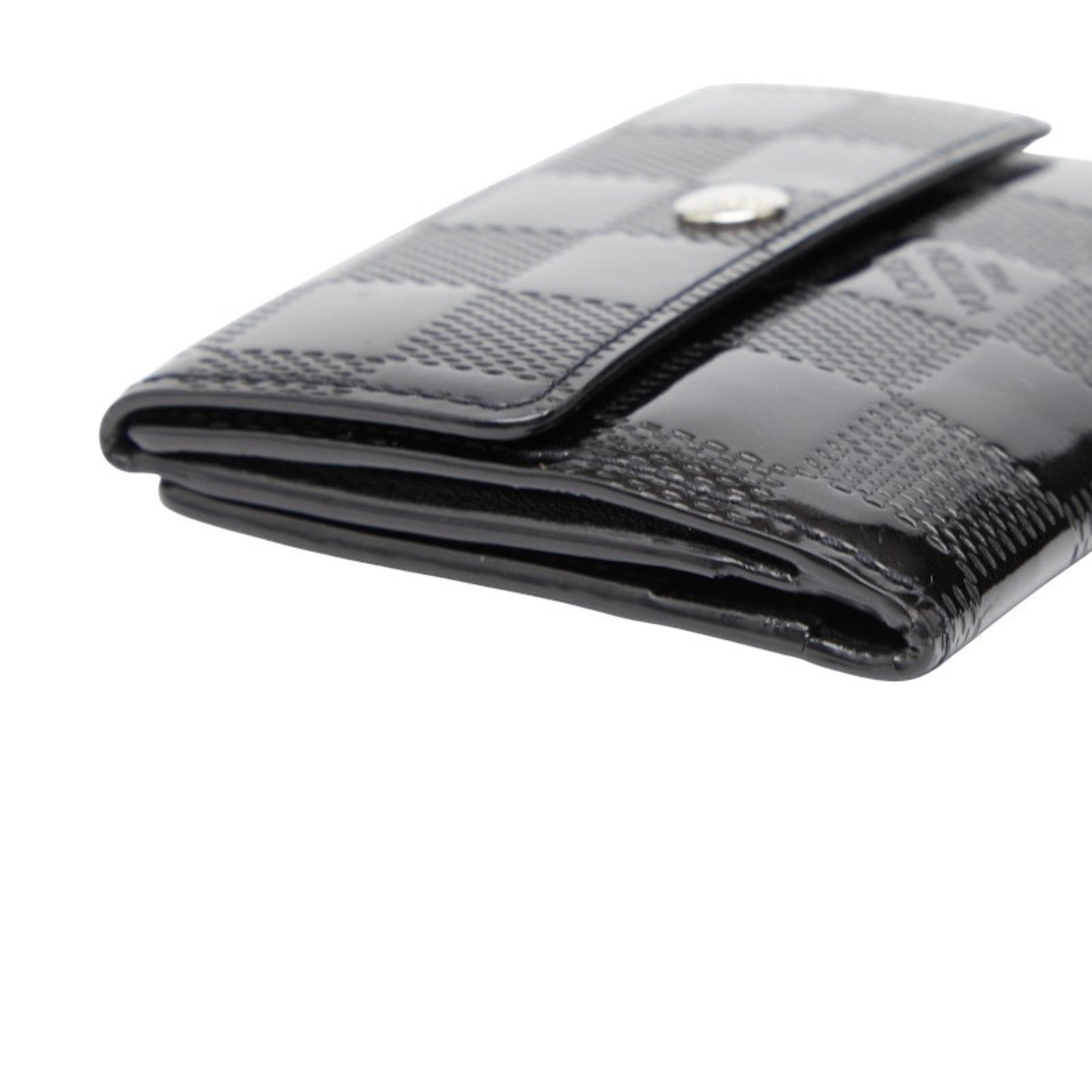 Louis Vuitton Black Patent Leather Coin Purse/Coin Case