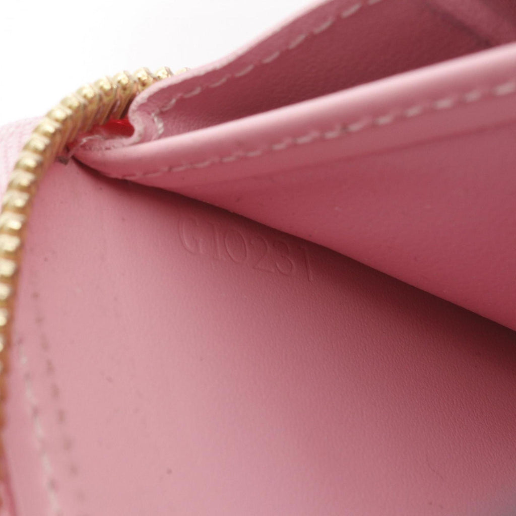 Louis Vuitton Pink Vernis Patent Leather Long Wallet