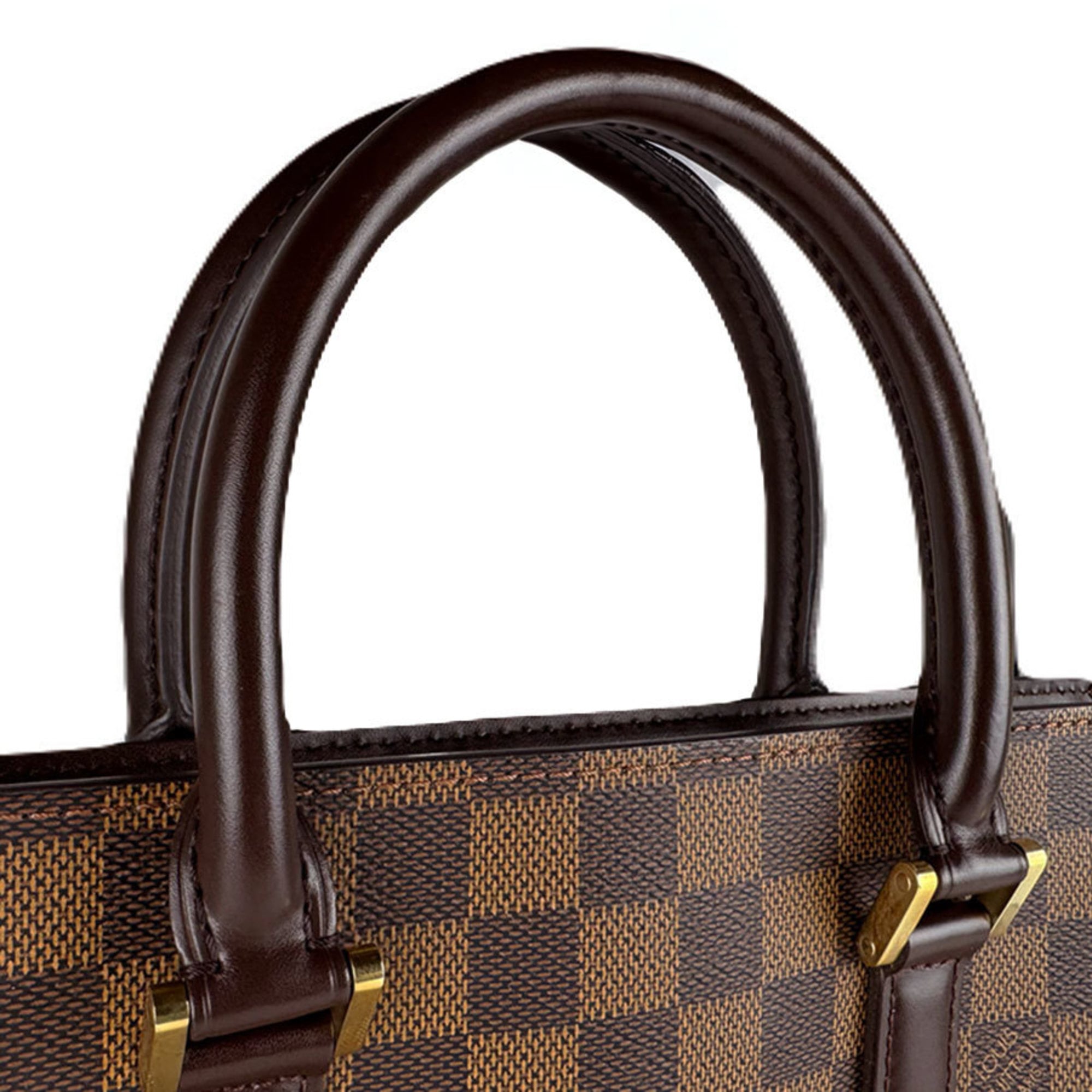 Louis Vuitton Damier Canvas Ebene Damier Canvas Handbag