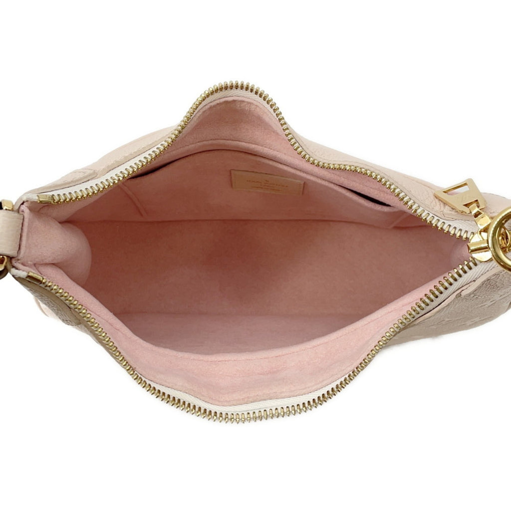 Louis Vuitton Beige Pink Yellow Monogram Empreinte Handbag Shoulder Bag