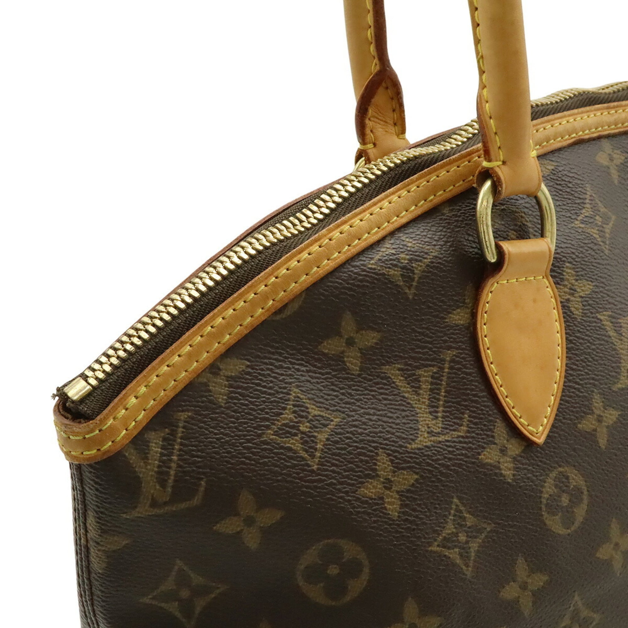 Louis Vuitton Brown Monogram White Monogram Handbag Shoulder Bag Tote Bag