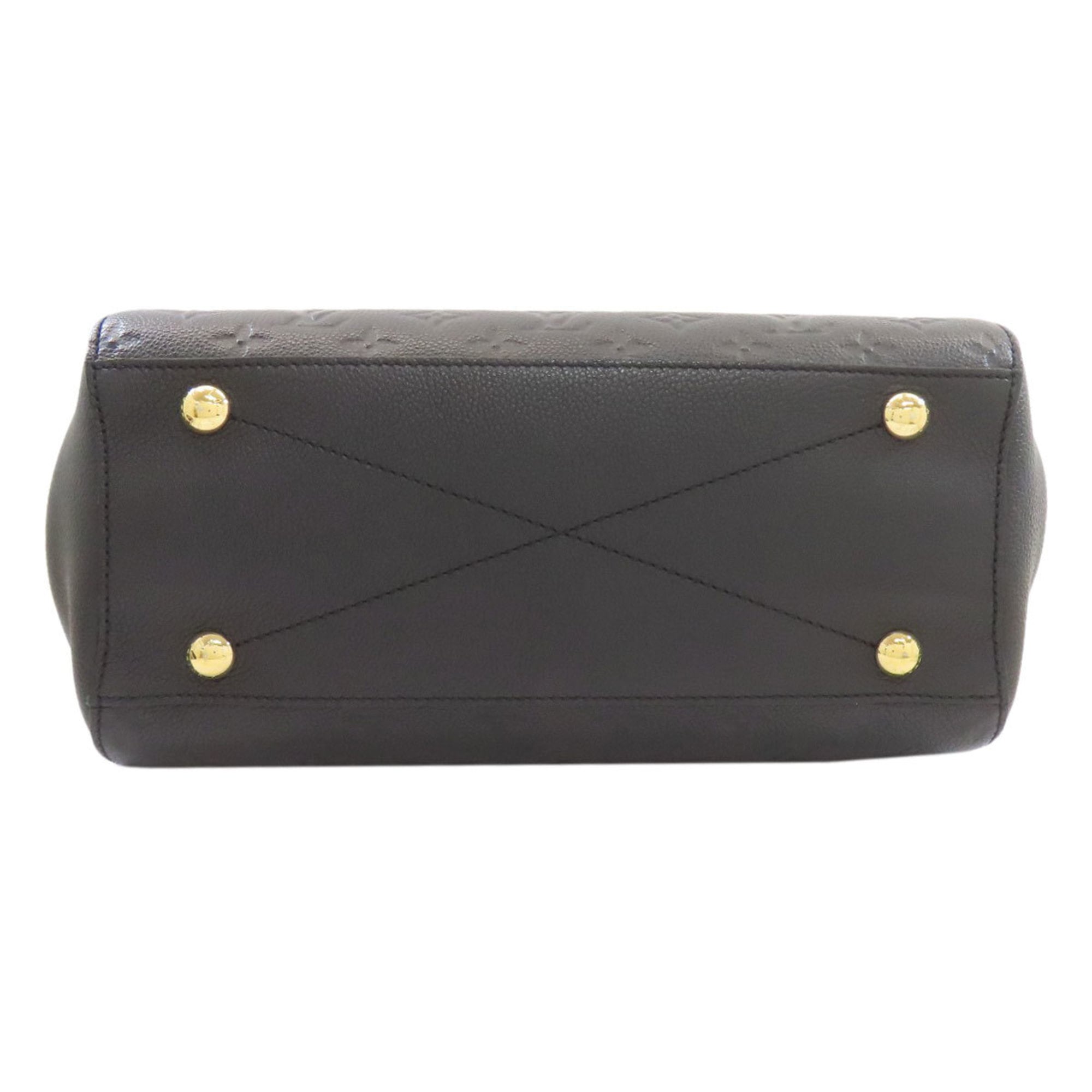 Louis Vuitton Noir Monogram Empreinte Handbag