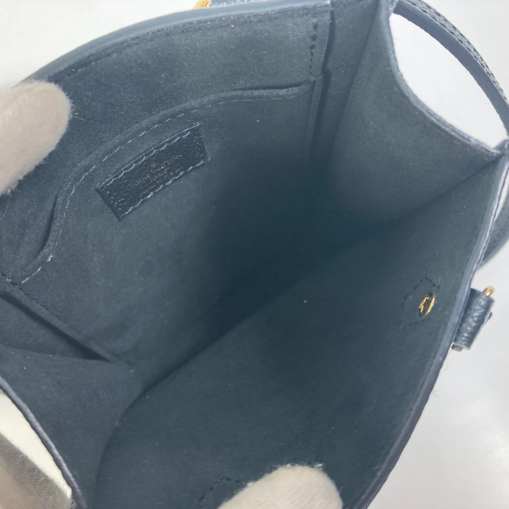 Louis Vuitton Black Monogram Empreinte Handbag Shoulder Bag