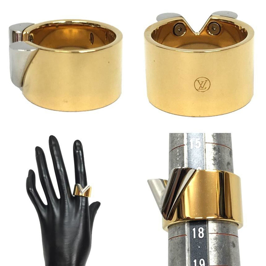 Louis Vuitton Gold Silver Brass