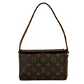 Louis Vuitton Brown Leather Pvc Shoulder Bag