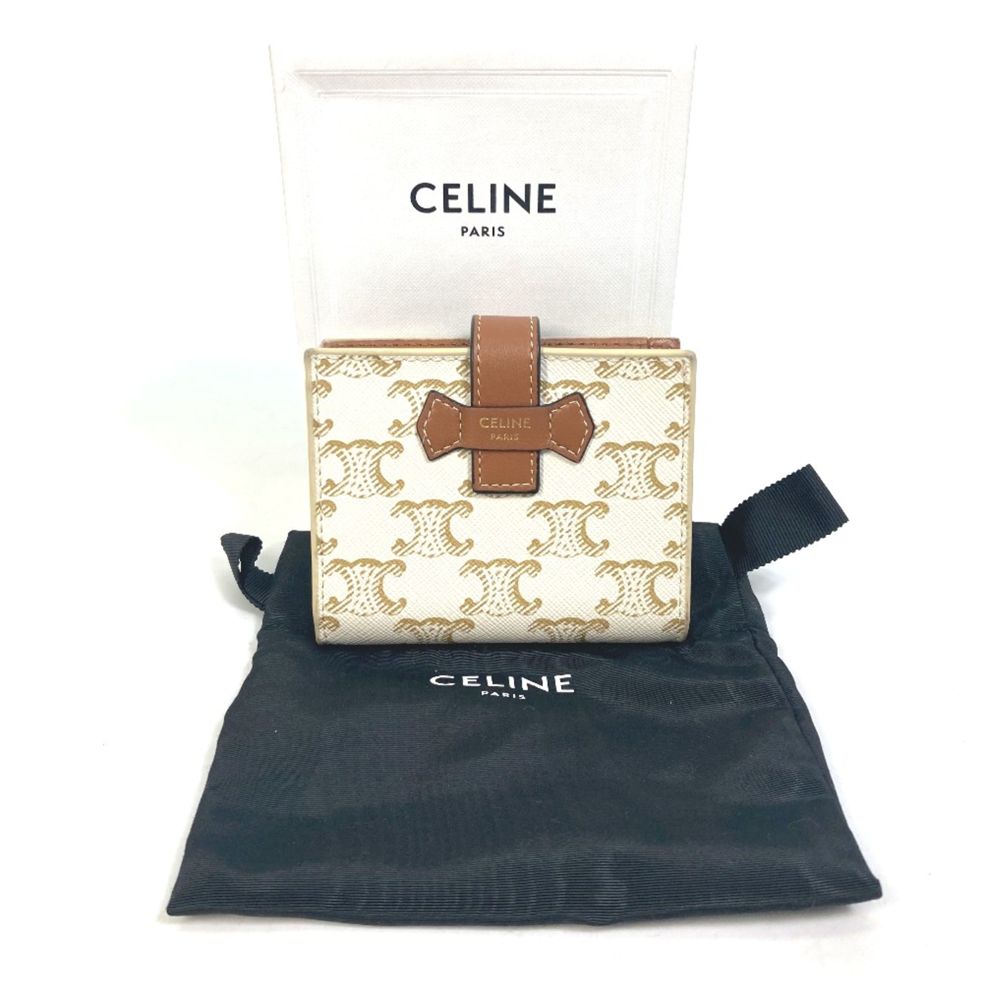 Celine White Other Wallet (Bi-Fold)