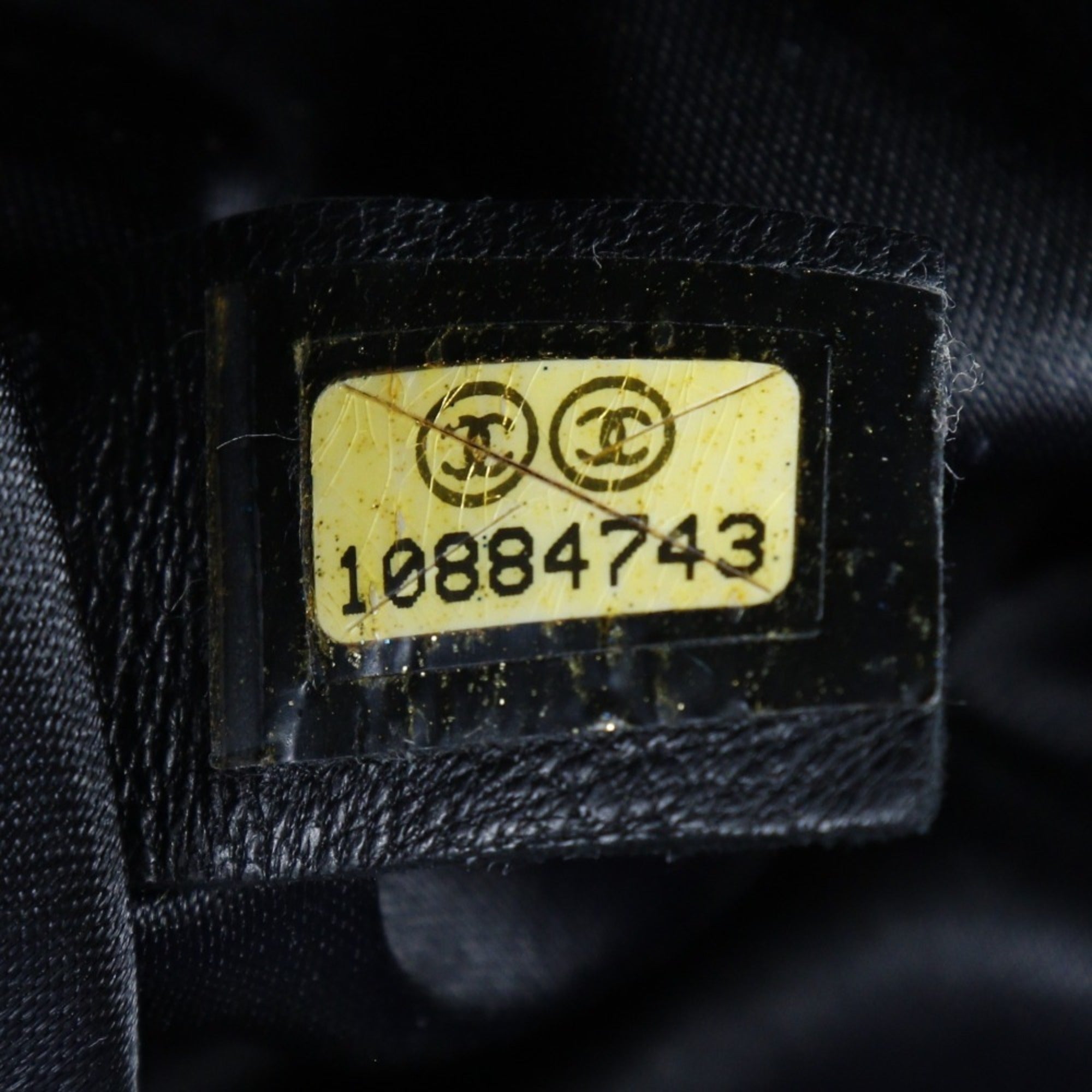 Chanel Black Leather Shoulder Bag