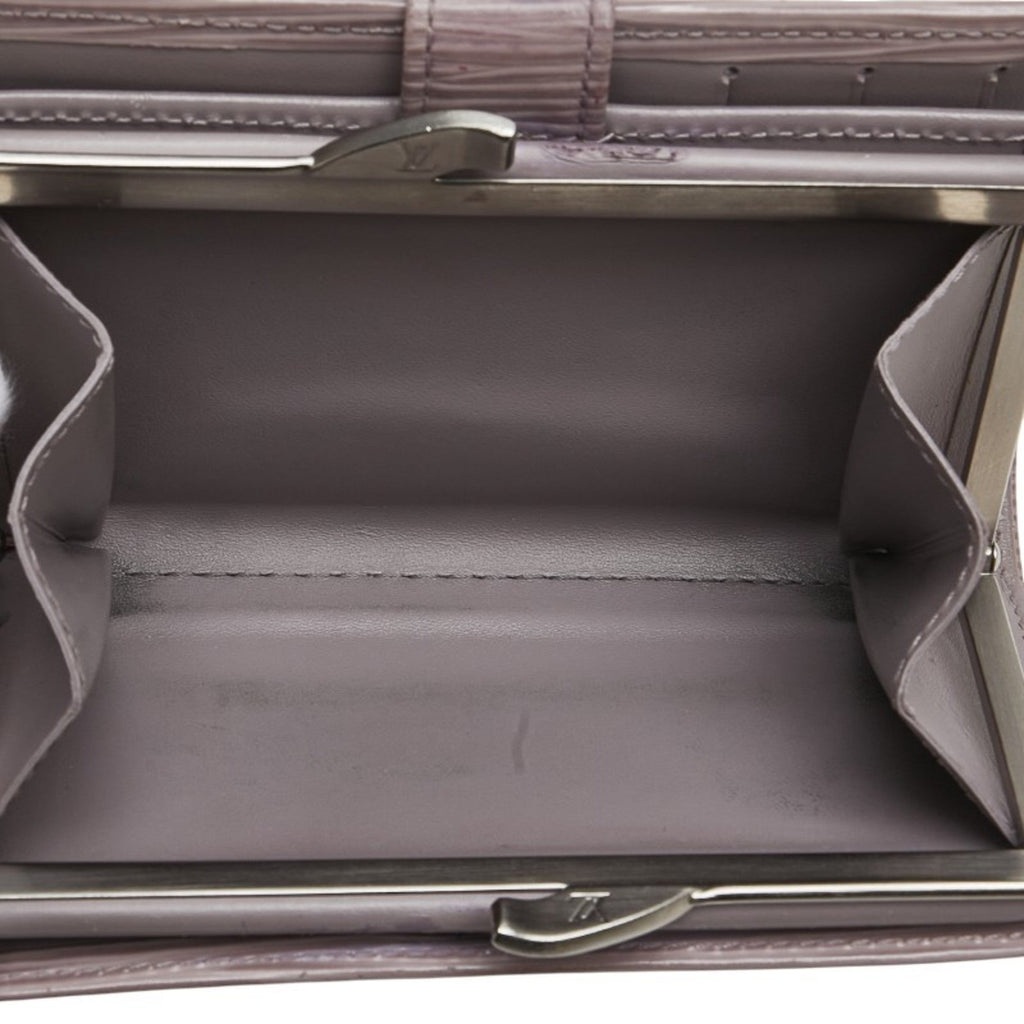 Louis Vuitton Epi Purple Leather Wallet