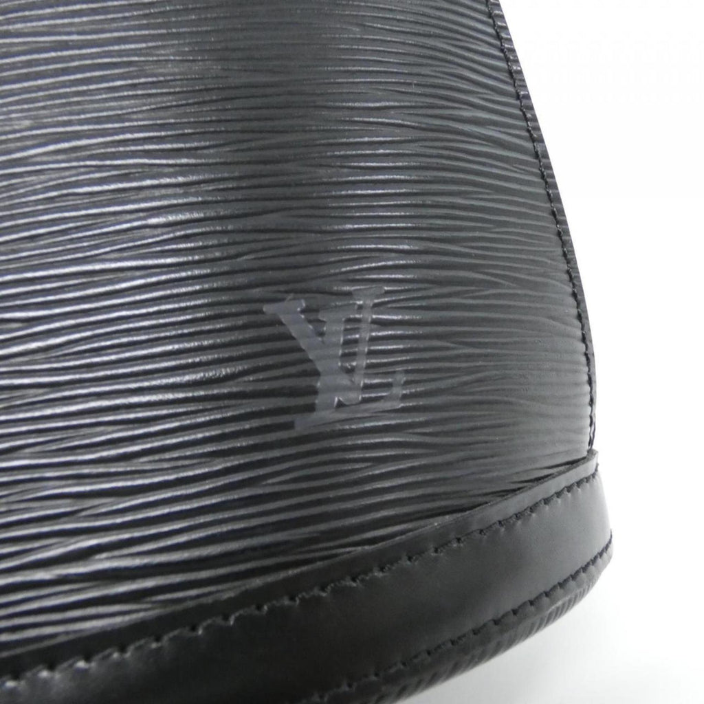 Louis Vuitton Black Leather Shoulder Bag