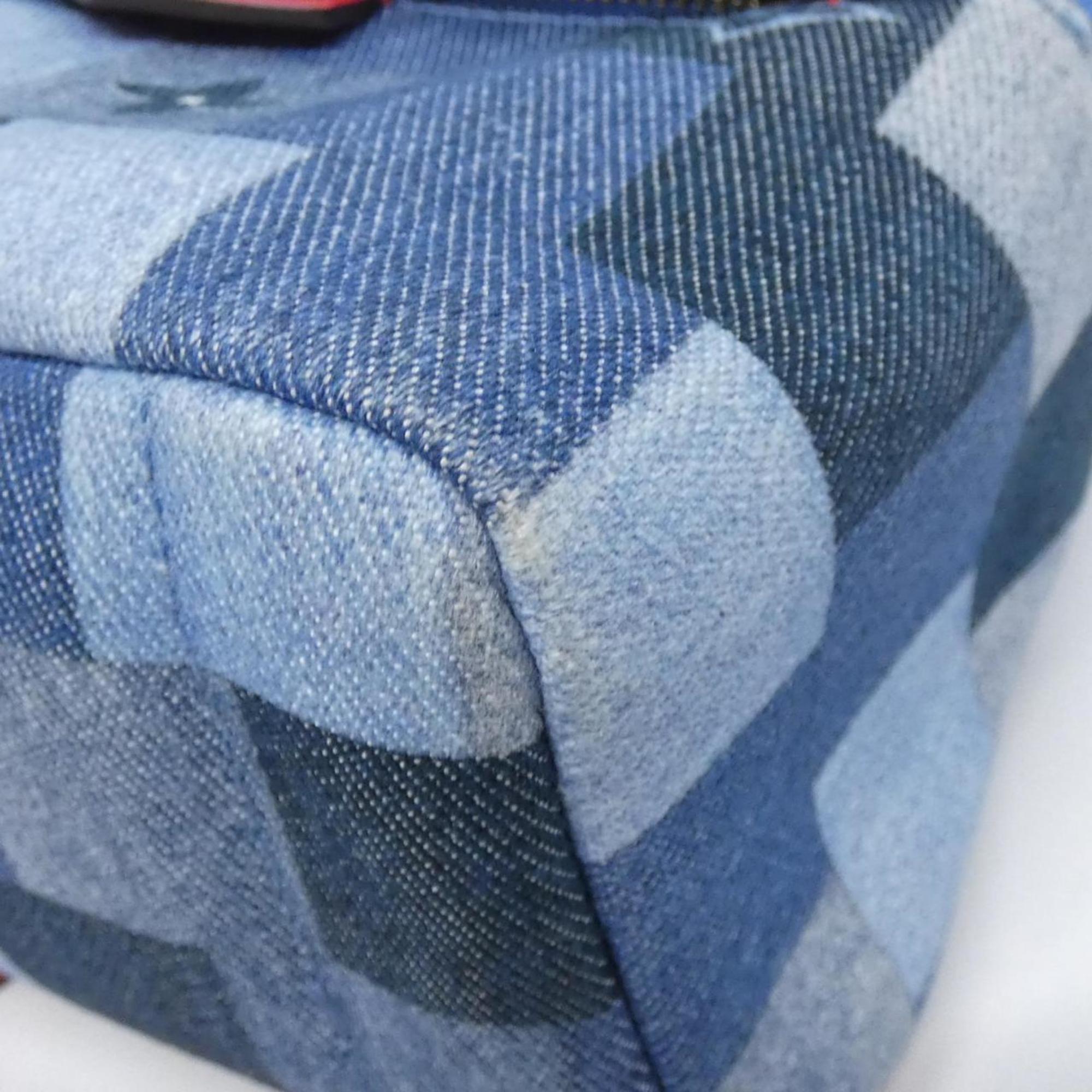 Louis Vuitton Rouge Denim Backpack