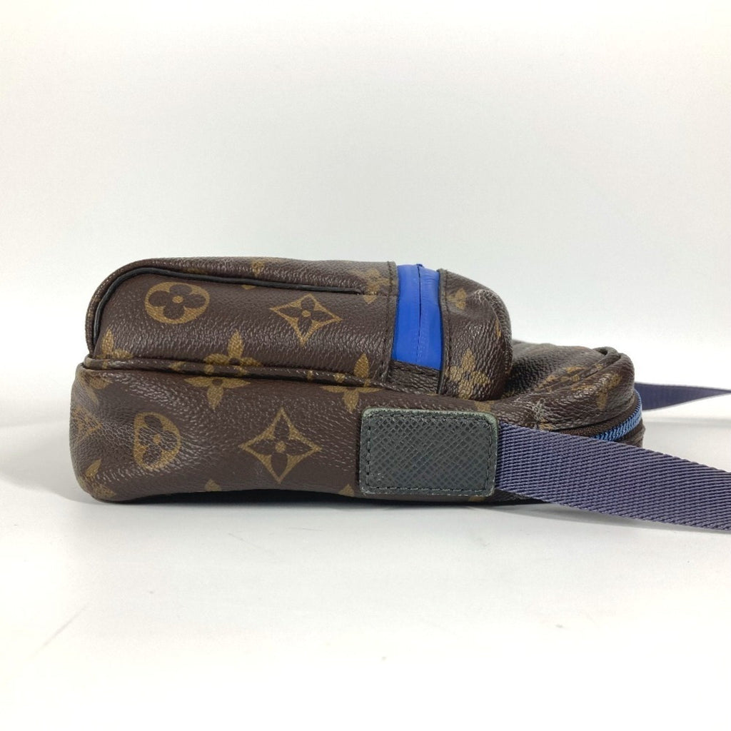 Louis Vuitton Monogram Blue Brown Monogram Shoulder Bag
