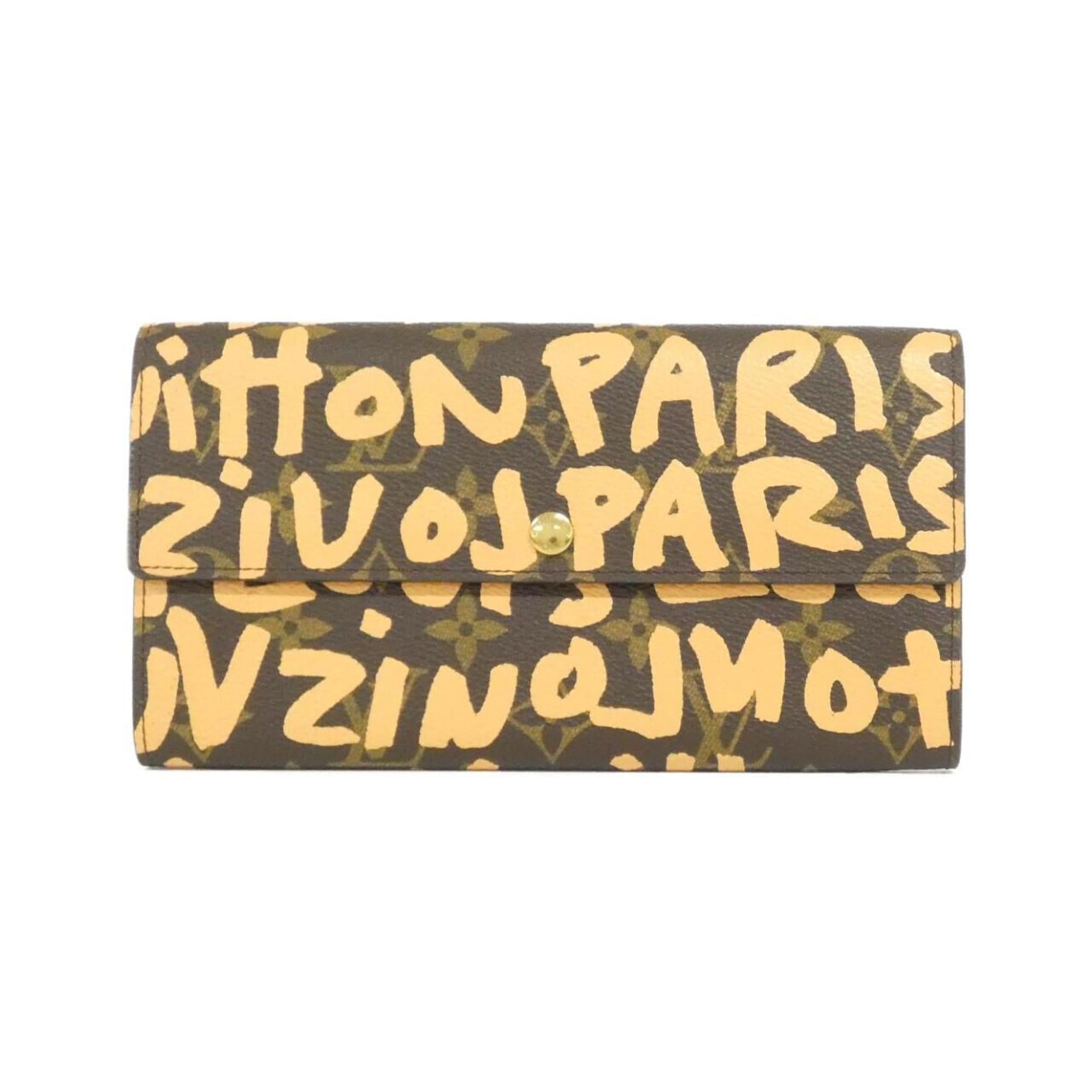 Louis Vuitton Brown Coated Canvas Long Wallet