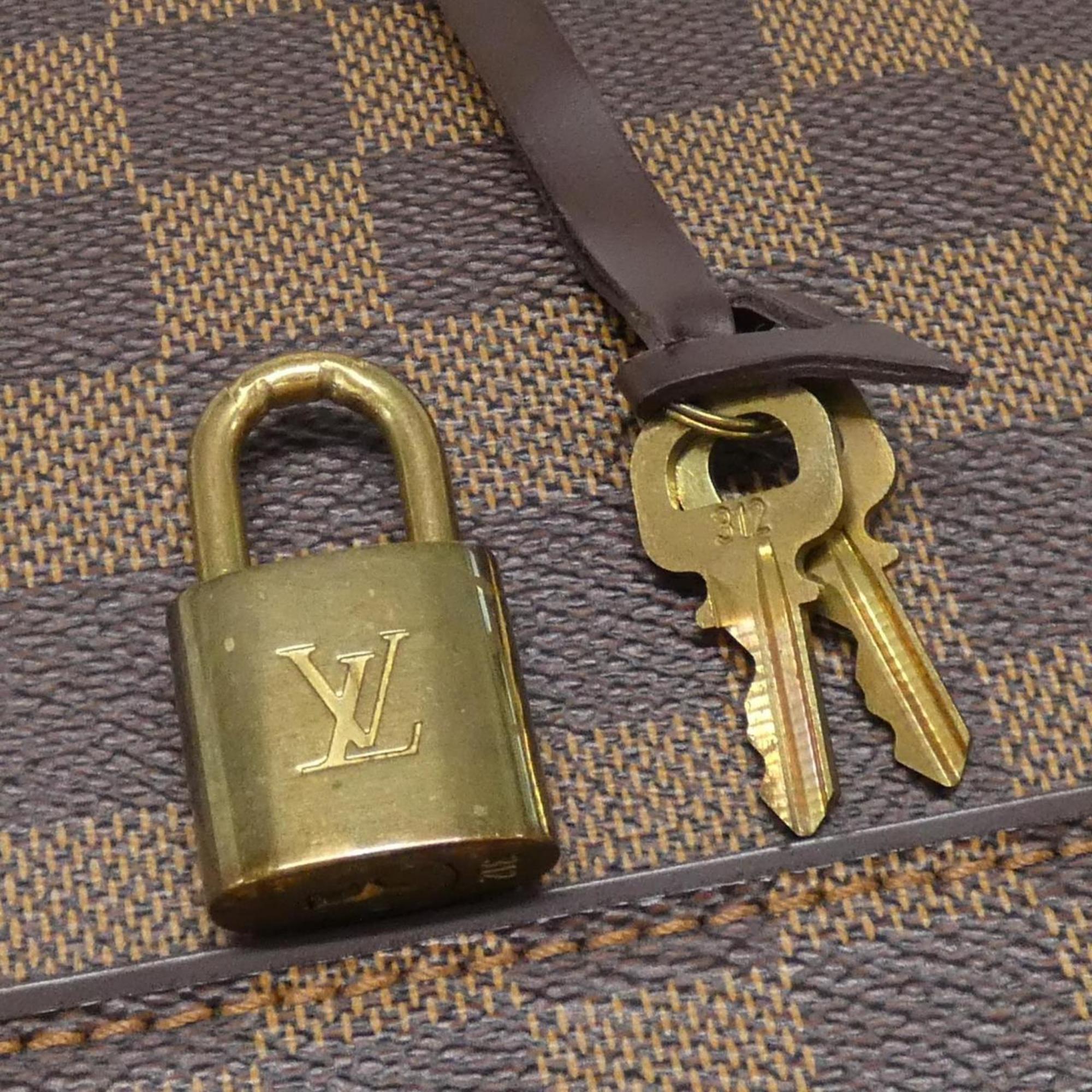 Louis Vuitton Damier Canvas Ebene Damier Canvas Handbag