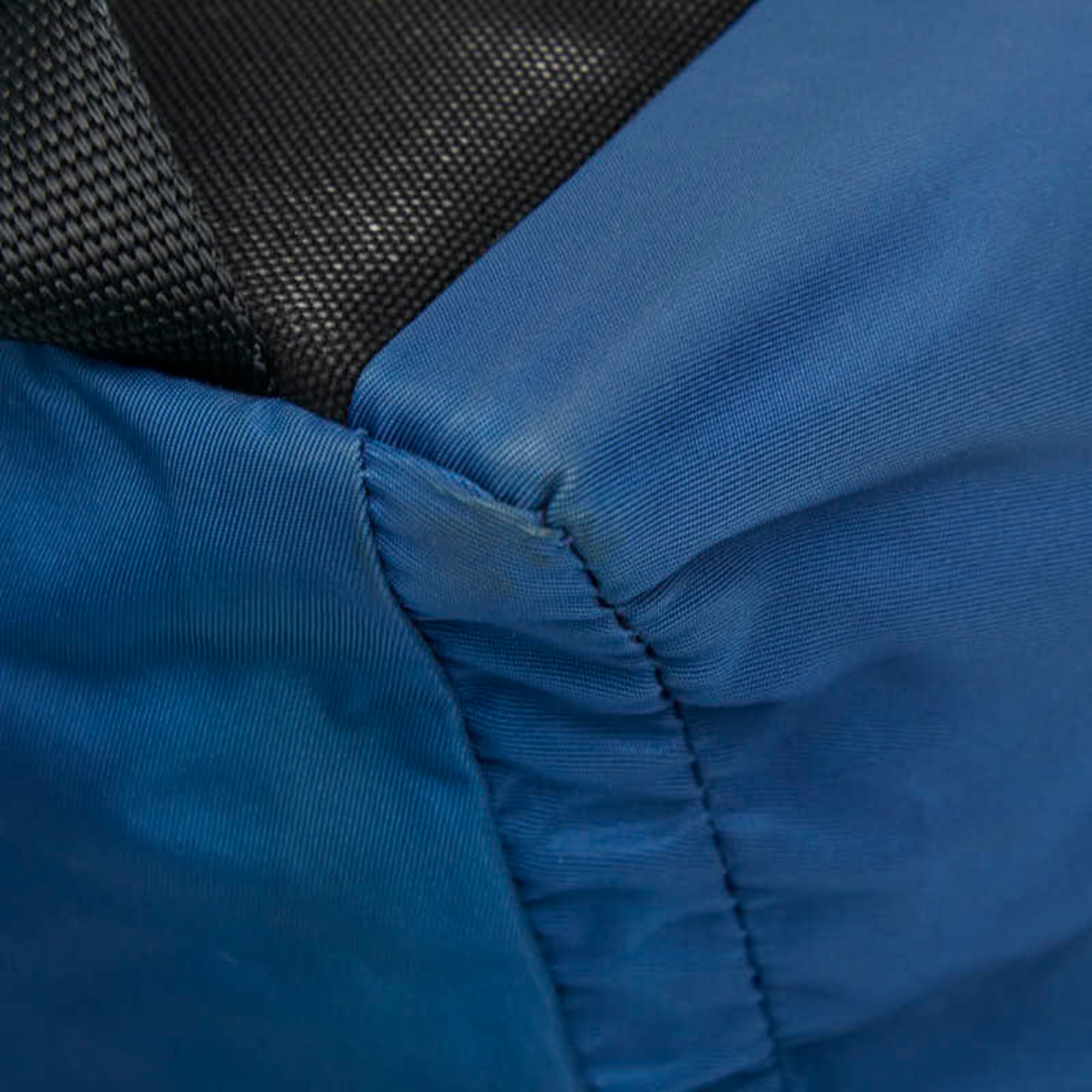 Prada Black Blue Nylon Backpack