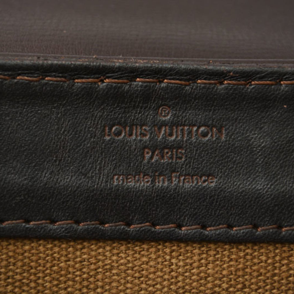 Louis Vuitton Coffee Leather Shoulder Bag