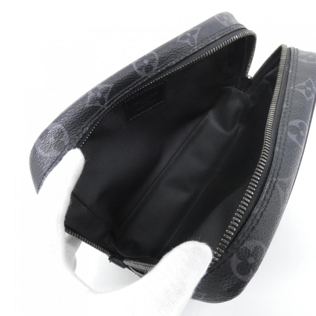 Louis Vuitton Black Coated Canvas Pouch