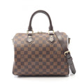 Louis Vuitton Brown Ebene Coated Canvas Leather Handbag