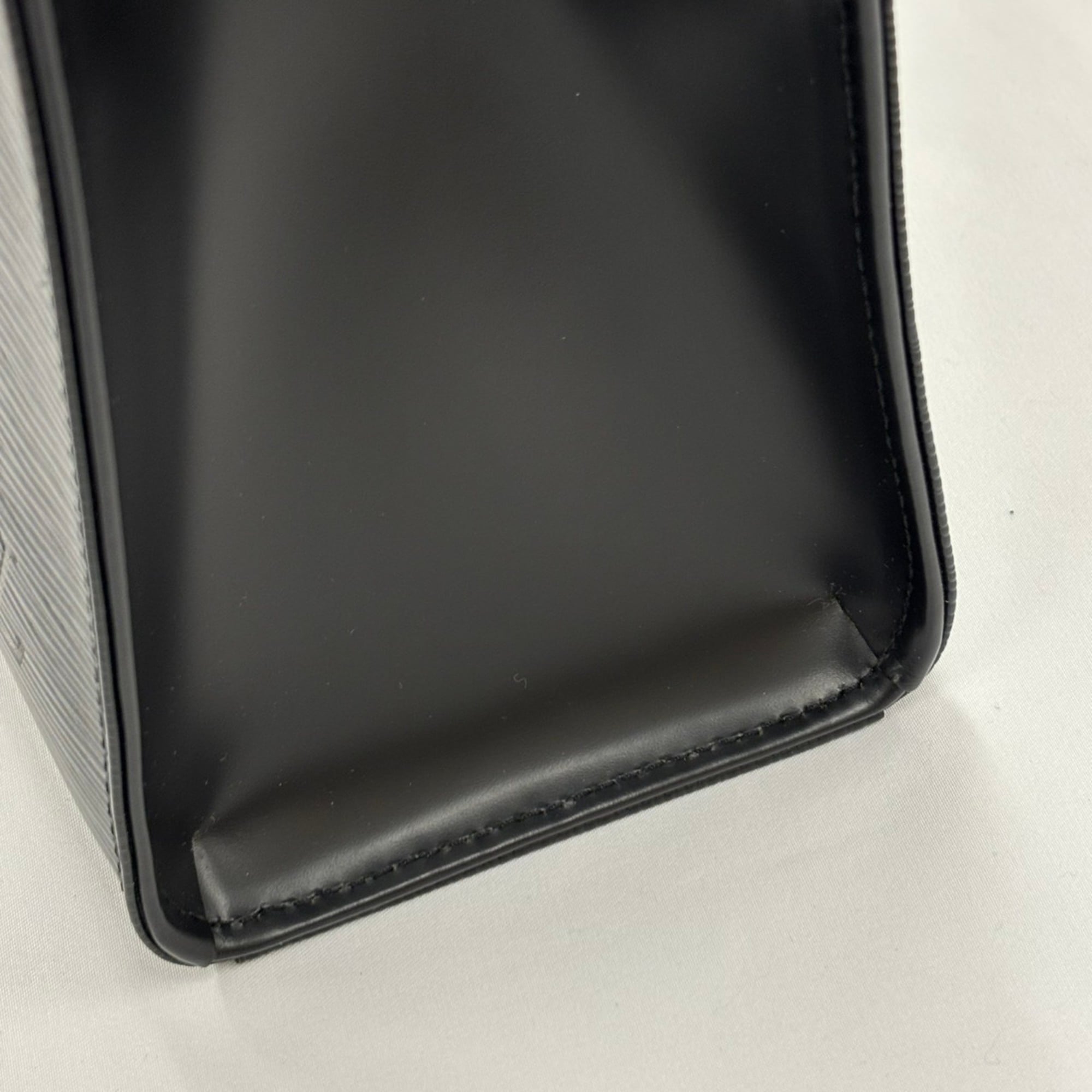 Louis Vuitton Black Noir Epi Leather Tote Bag