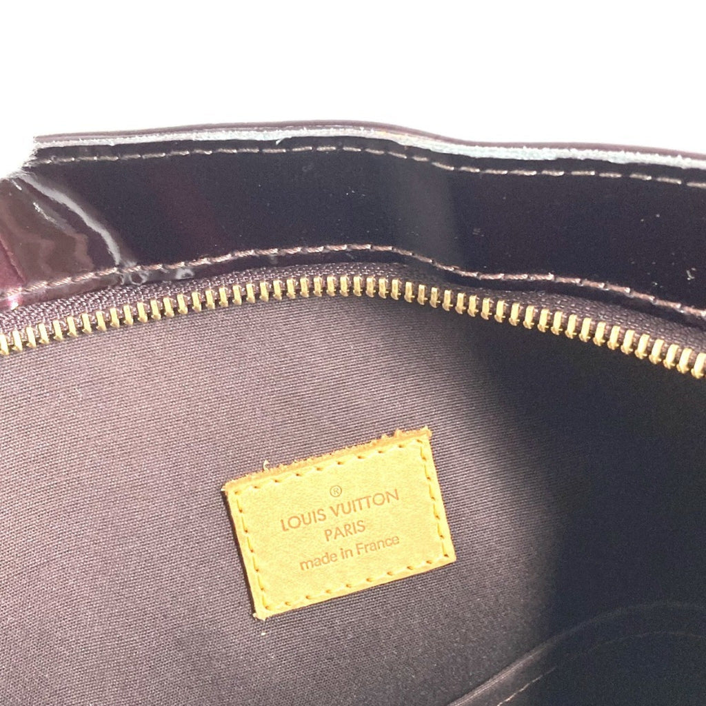 Louis Vuitton Amarante Purple Monogram Vernis Canvas Shoulder Bag Tote Bag