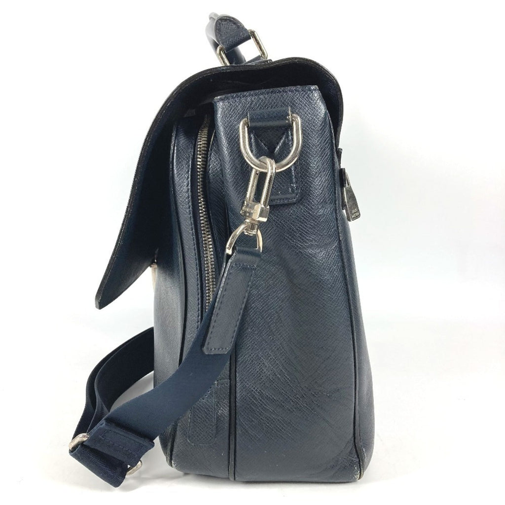 Louis Vuitton Boreal Navy Taiga Leather Handbag Shoulder Bag