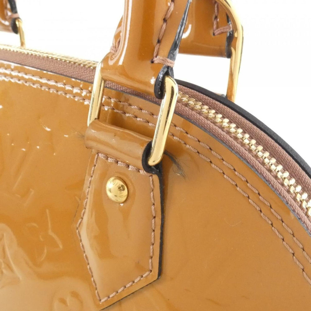 Louis Vuitton Beige Gold Leather Handbag