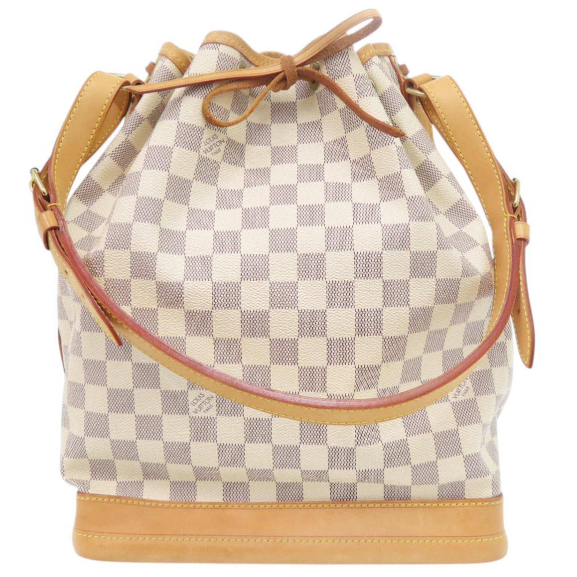 Louis Vuitton White Damier Azur Shoulder Bag