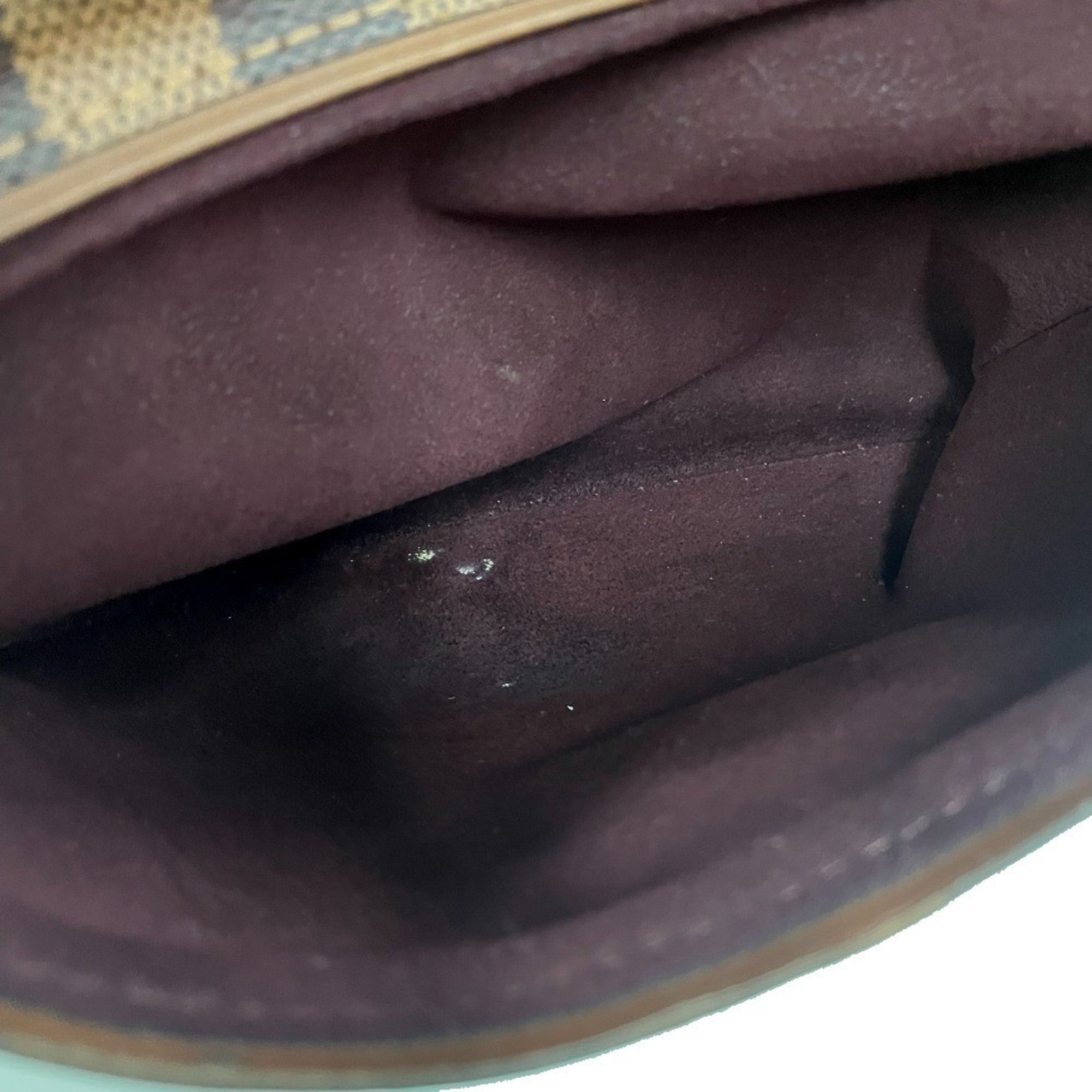 Louis Vuitton Brown Damier Canvas Handbag Tote Bag