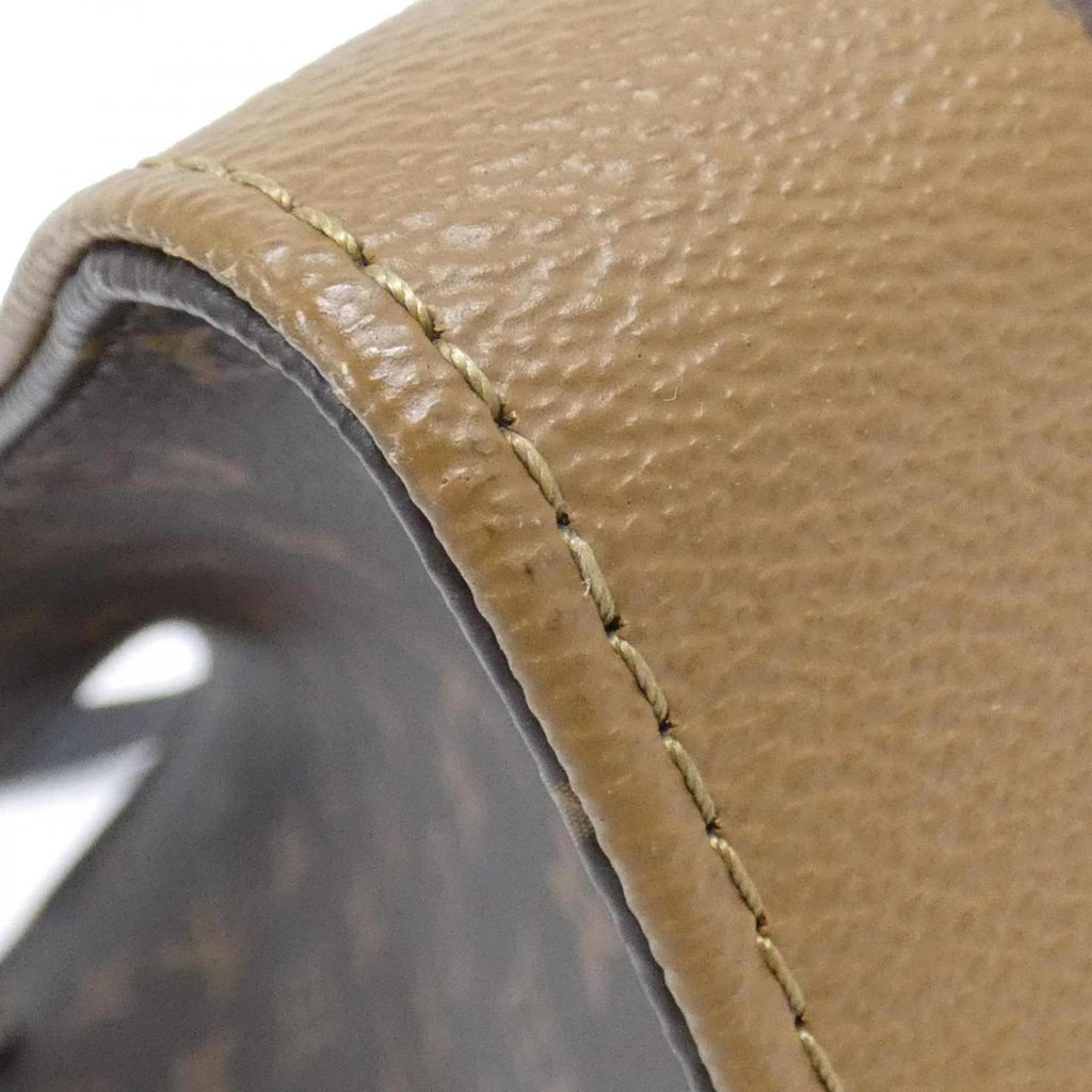 Louis Vuitton Marron Coated Canvas Handbag
